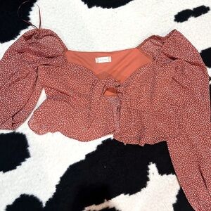 Altar’d State Long Sleeve Crop Top